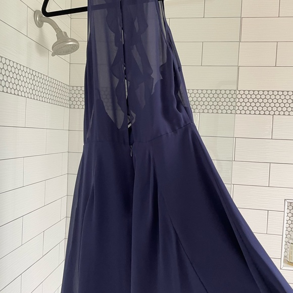 BCBG Generation Sheet Navy Blue cocktail dress. XS. - Picture 3 of 6